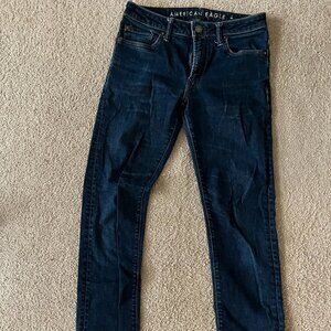 American Eagle Mens 30x34 Ne(x)t Level Airflex Slim Blue Jeans
